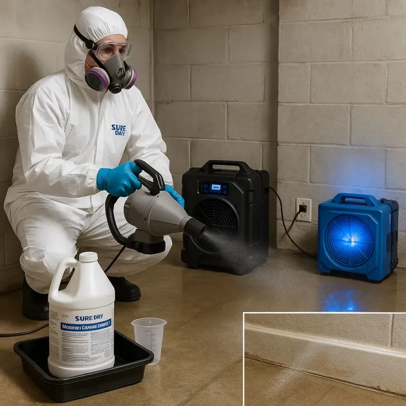 Sanitization and Odor Removal process in South Holland, IL
