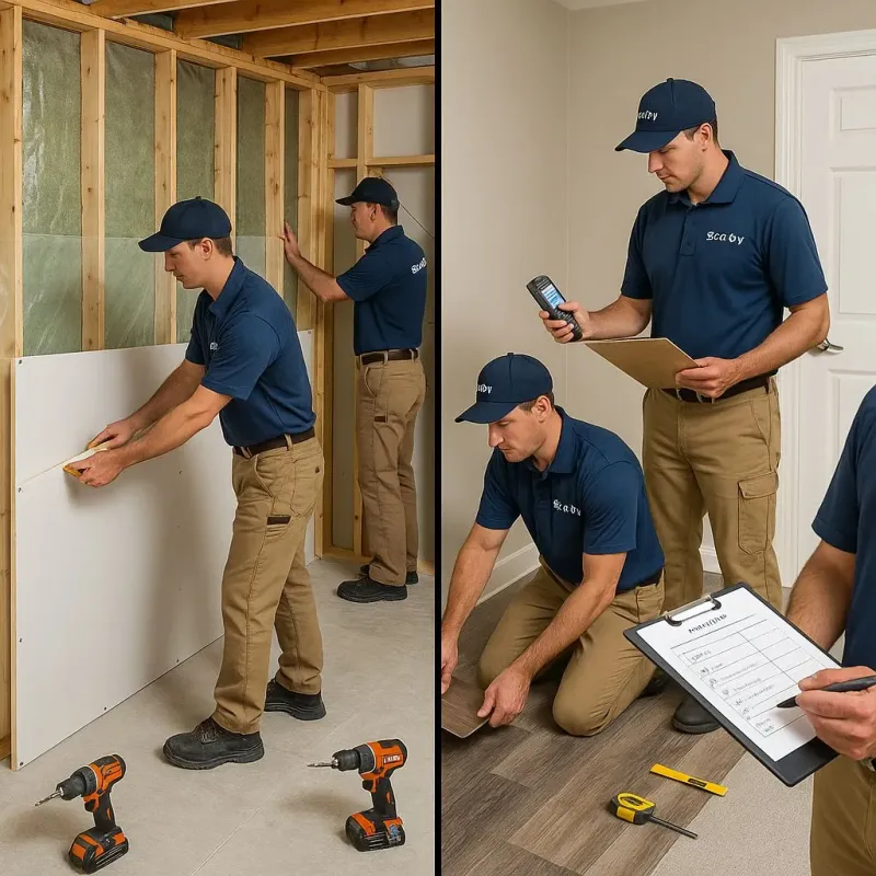 Repairs and Reconstruction process in South Holland, IL